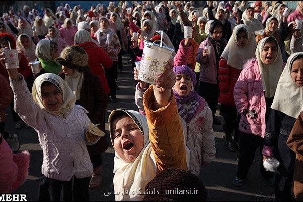 دستور رئیس جمهور برای توزیع منظم شیر مدارس ابتدایی