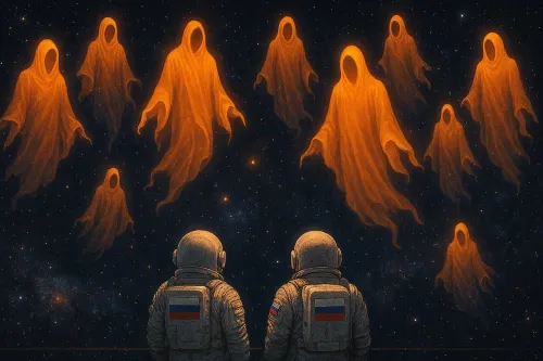 فضانوردان روسی در فضا چه دیدند؟