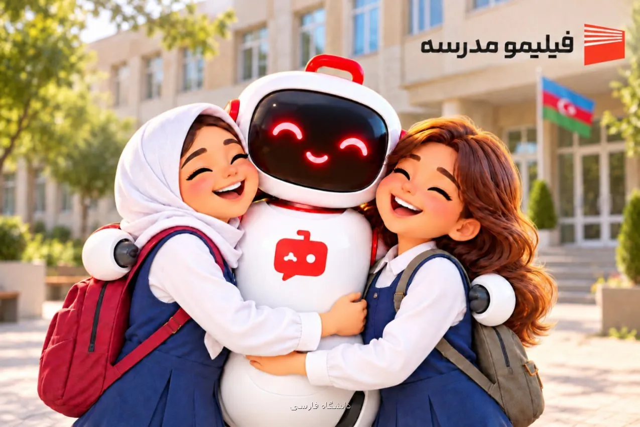 آموزش رایگان دختران محروم از تحصیل کشور آذربایجان با هوش مصنوعی فیلیمومدرسه