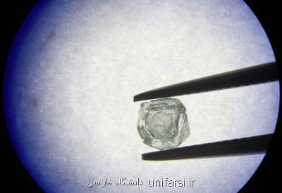 كشف تنها نمونه از ۲ الماس در دل یكدیگر
